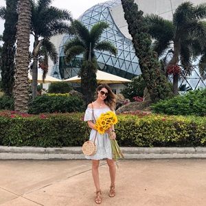 CeCe Off the Shoulder Dress